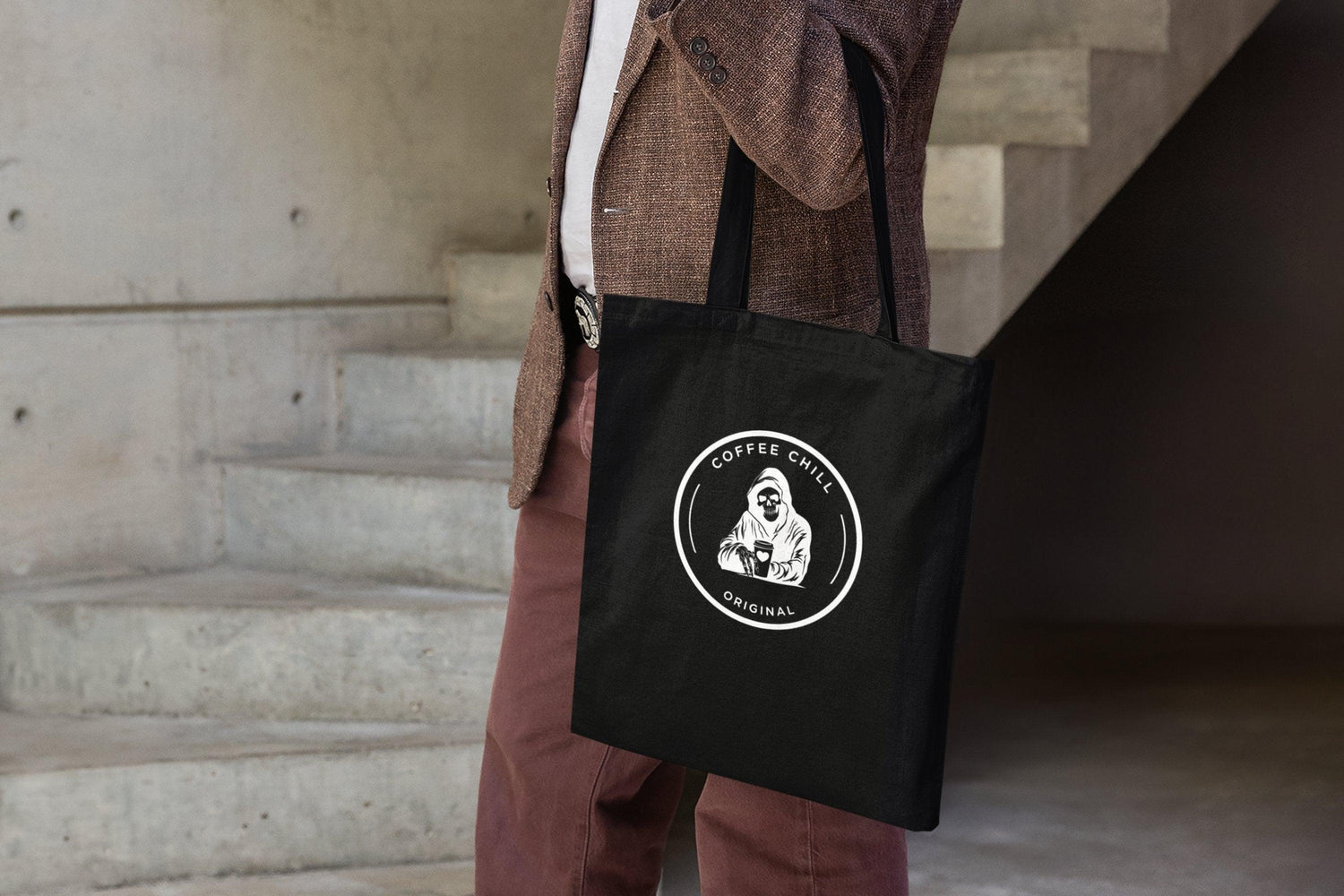 Tote Bags - Coffee Chill