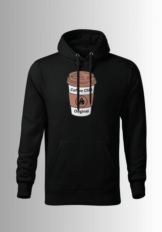 Men´s Cup Hoodie - Black - Coffee Chill