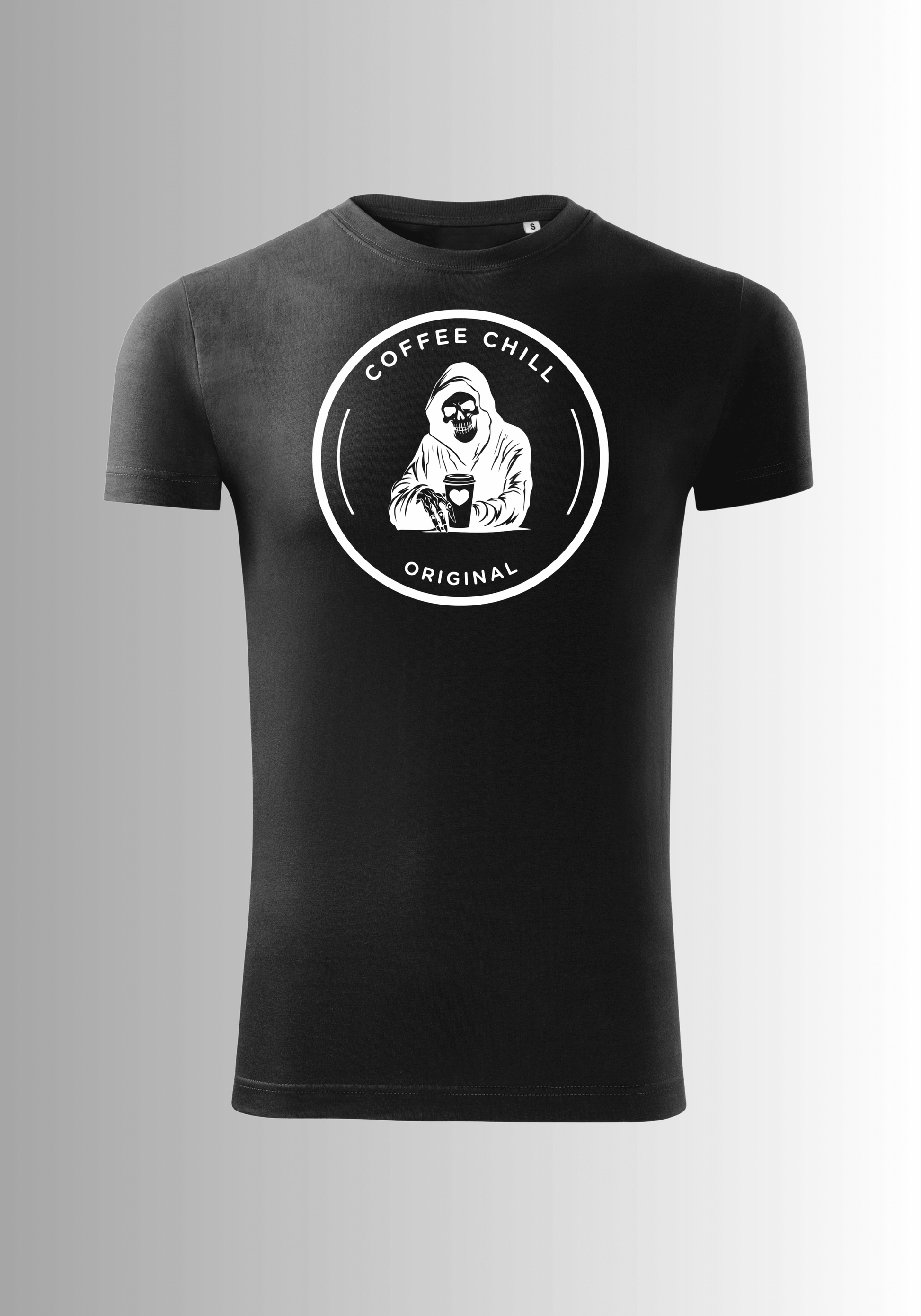 Men´s Coffee Chill T-Shirt - Black - Coffee Chill